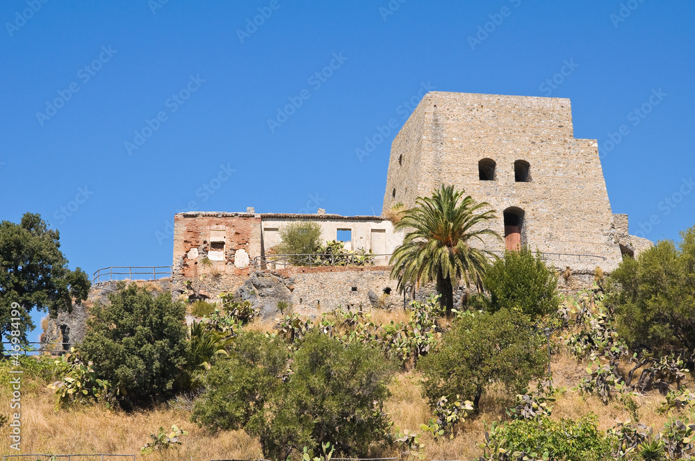 Talao tower. Scalea. Calabria. Italy.