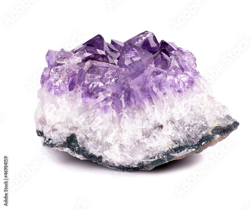 Beautiful amethyst druse close-up