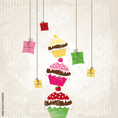Bunte Geschenke & leckere Muffins