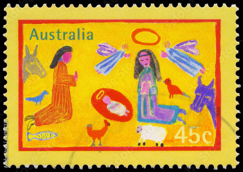 AUSTRALIA - CIRCA 1998 Nativity