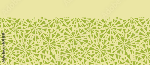 Vector Abstract triangles texture horizontal seamless pattern