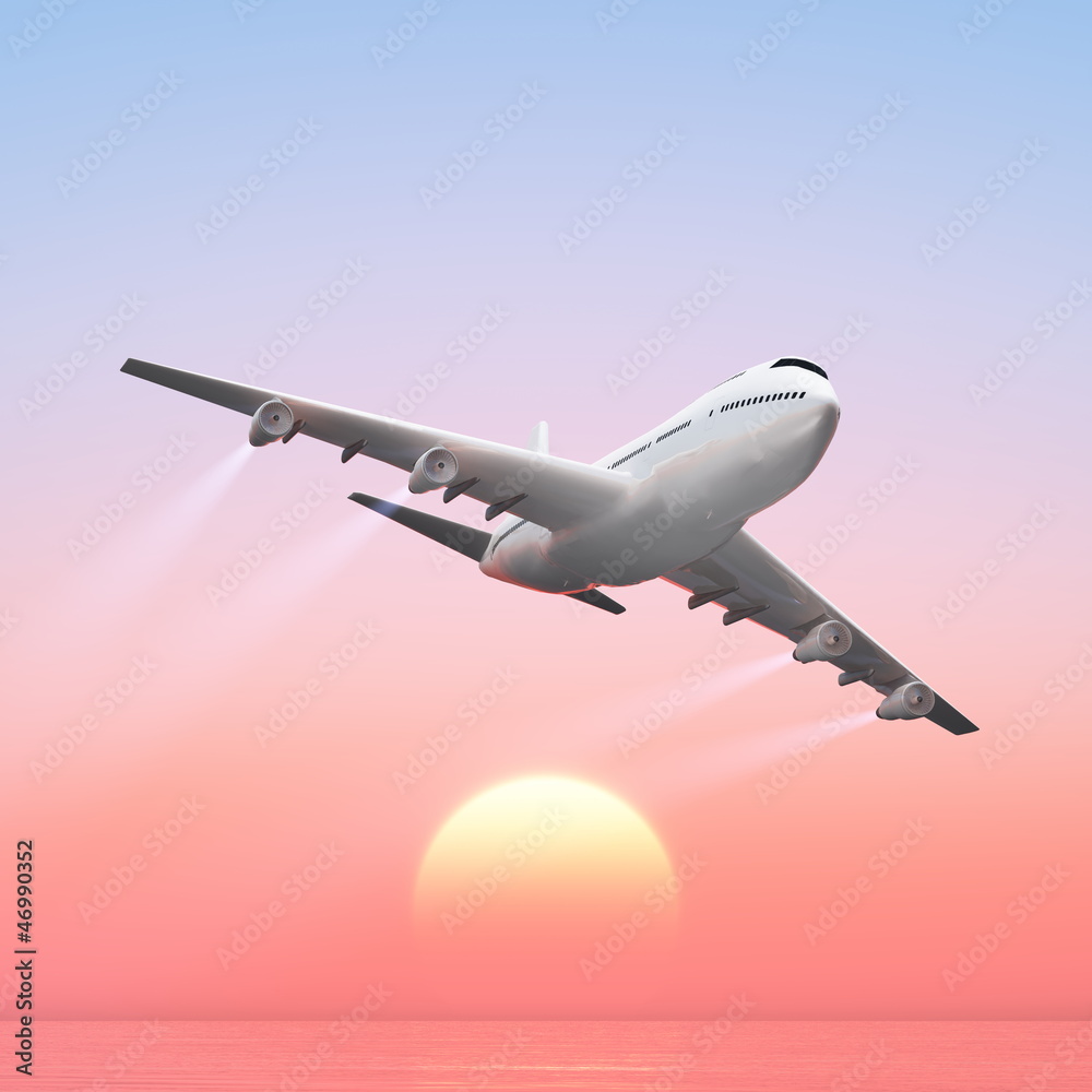 Obraz premium 飛行機