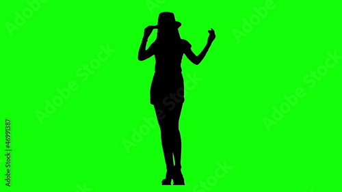 Catwalk Model Silhouette