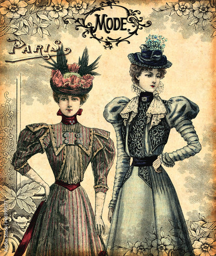 Tapety artystyczne Femmes à la mode