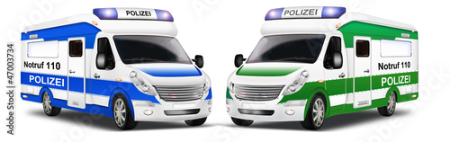Polizei Einsatzwagen
