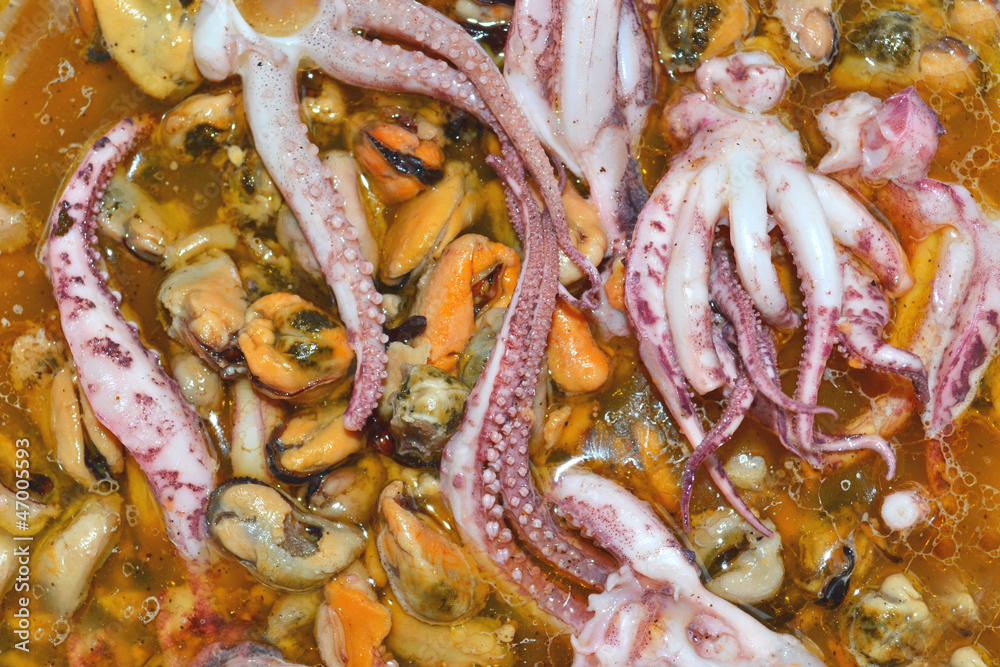 seafood octopus and mussels marinade seafood octopus and mussels marinade