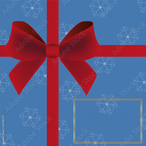 Christmas card invitation