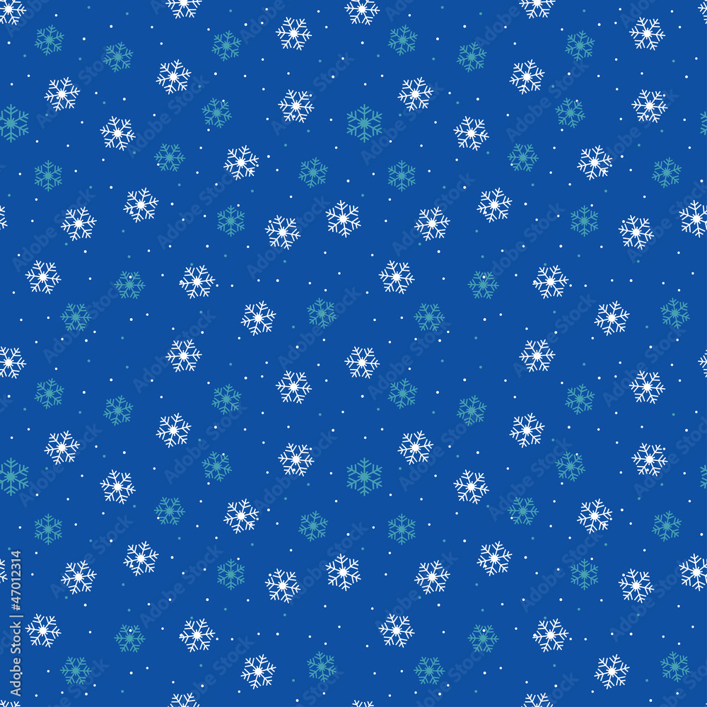 Snow pattern