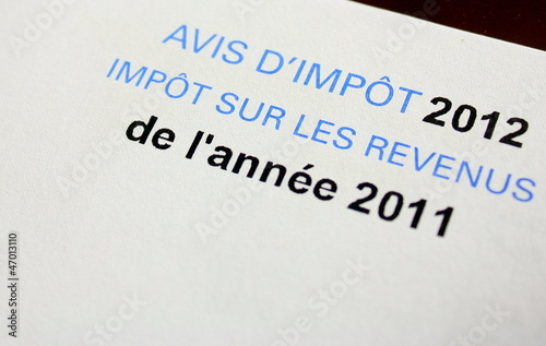 avis d'imposition 2012