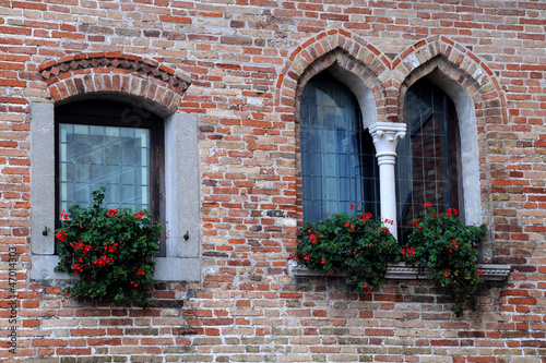 Medieval Castle Windows