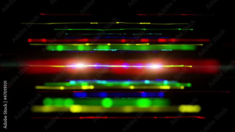 powerful technology light video animation – loop HD
