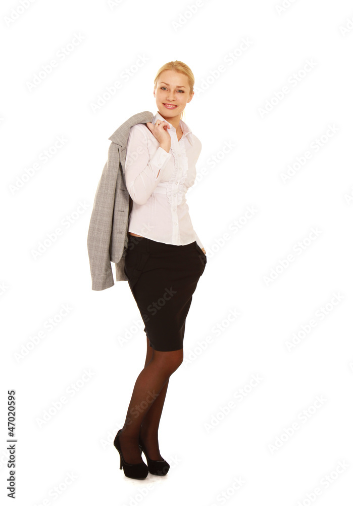A full-length portrait of a successful businesswoman A full-length portrait of a successful businesswoman