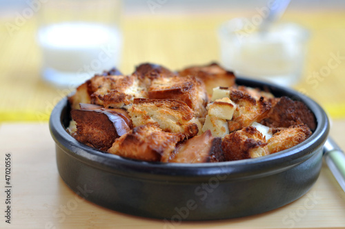 Apple Bread Pudding