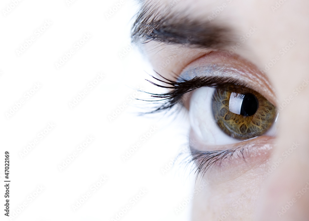 Naklejka premium Macro eye