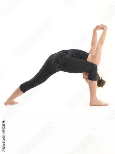advanced stretching yoga pose