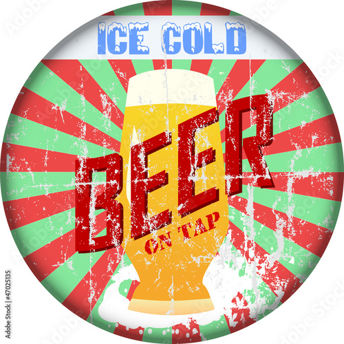 Vintage Beer sign
