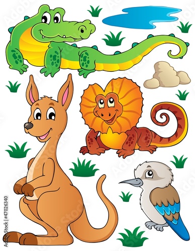 Australian wildlife fauna set 2
