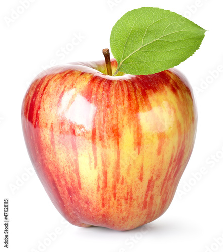 Striped red apple