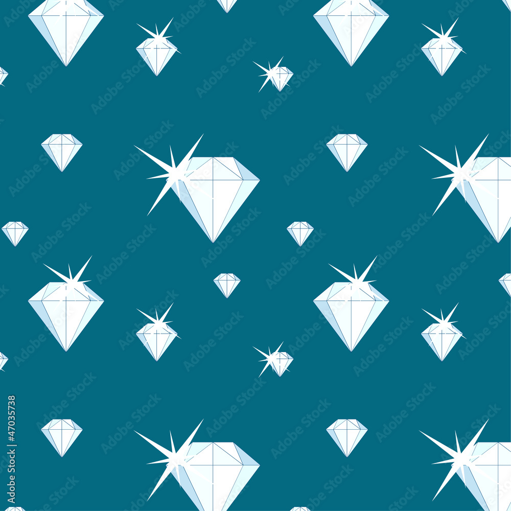 Obraz premium vector illustration of precious diamond pattern,