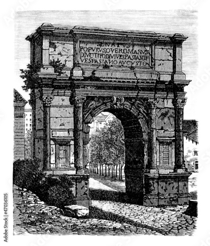Photography Rome : Arch - Arc de Triomphe - Triumpfbogen