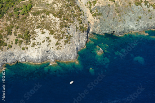 Isola d'Elba-Fetovaia cliffs