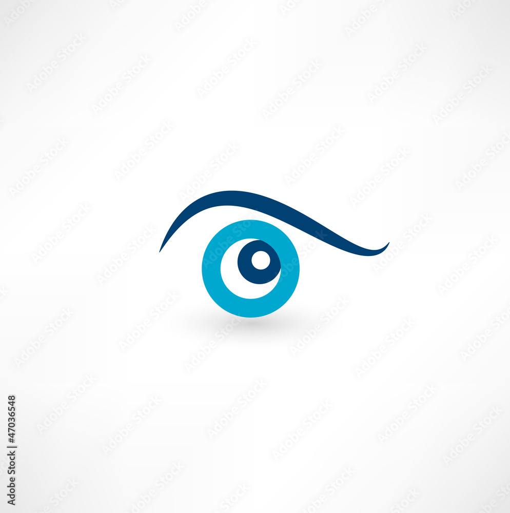 Obraz premium eye icon