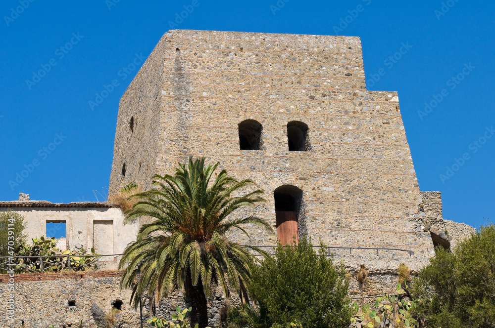 Talao tower. Scalea. Calabria. Italy.