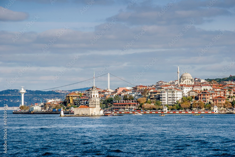 üsküdar vu de la mer de Marmara