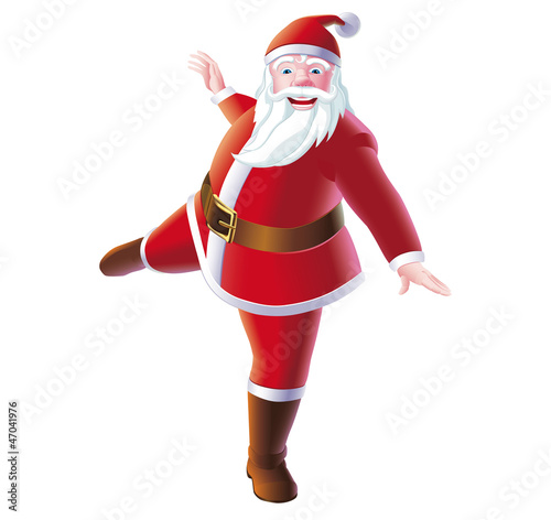 Santa Claus tap dancer