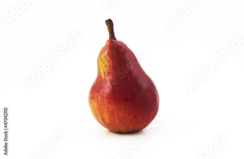 Beautiful red pear