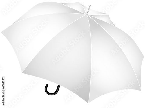 white umbrella