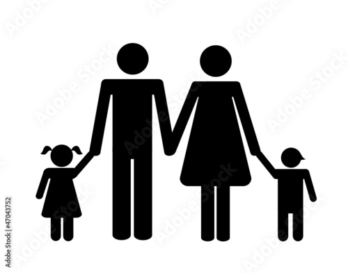 piktogramm familie