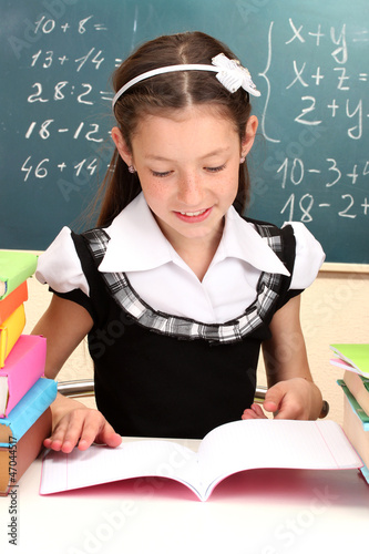 beautiful little schoolgirl...