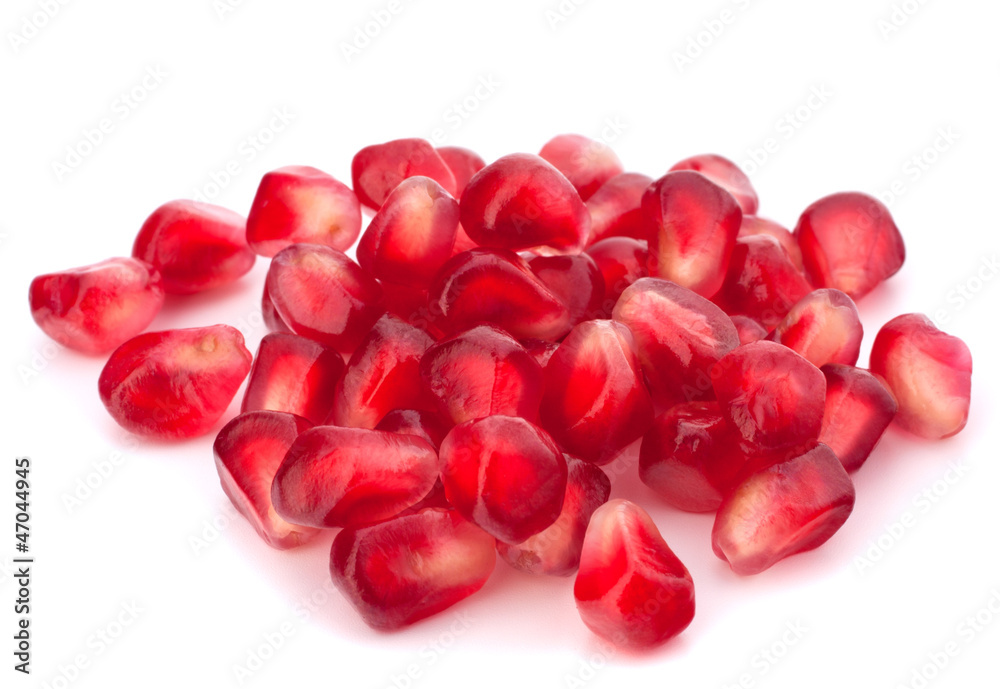 Pomegranate seed pile Pomegranate seed pile