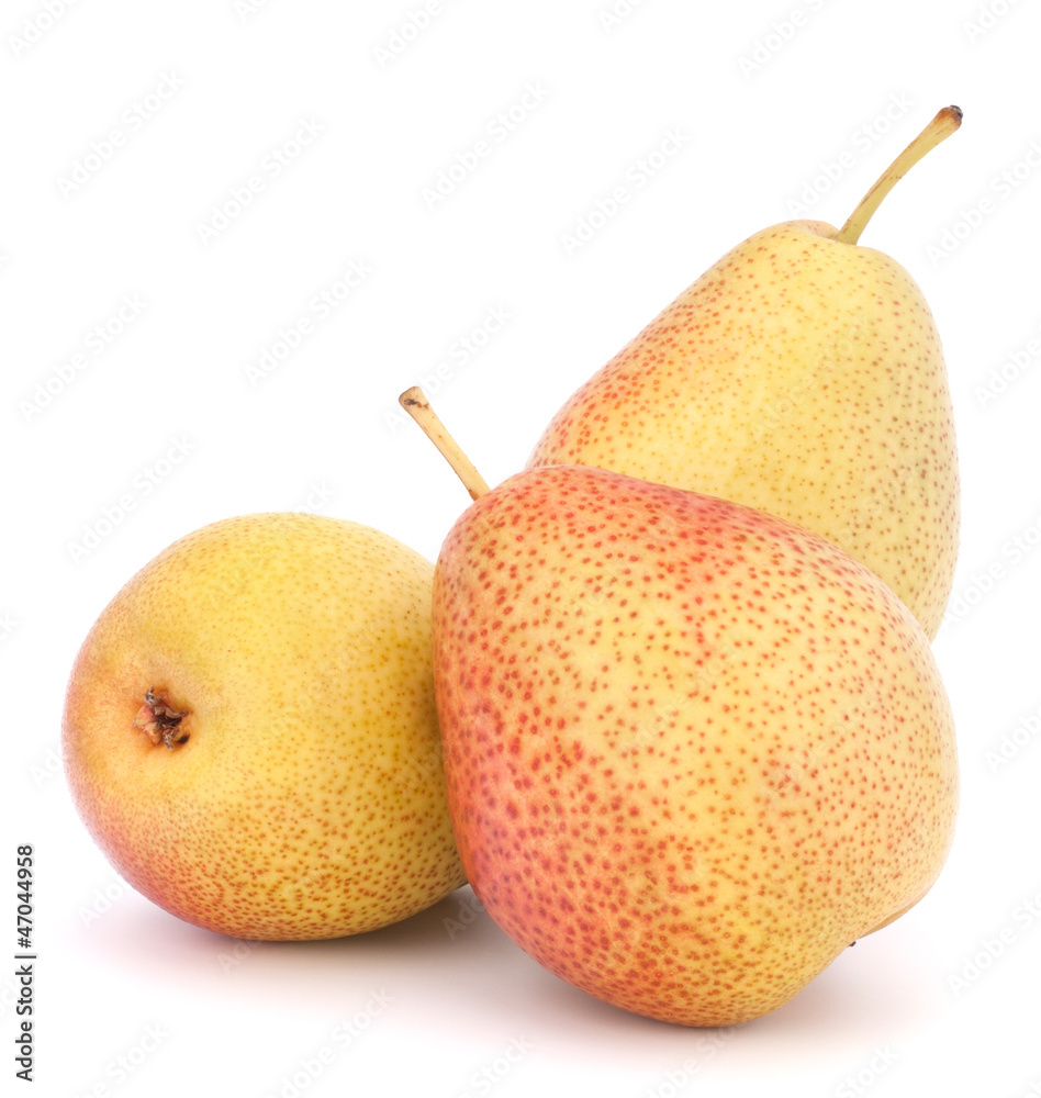 Ripe pear fruit