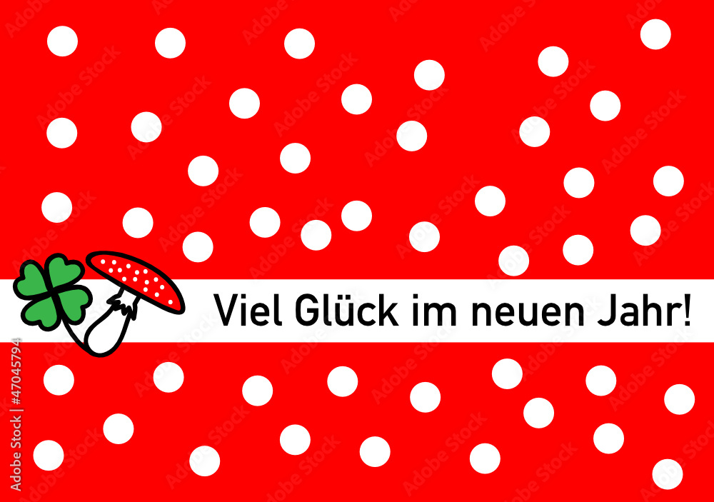Viel Glück im neuen Jahr Adobe Stock