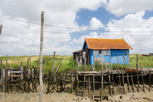 Oyster village Oleron France photo