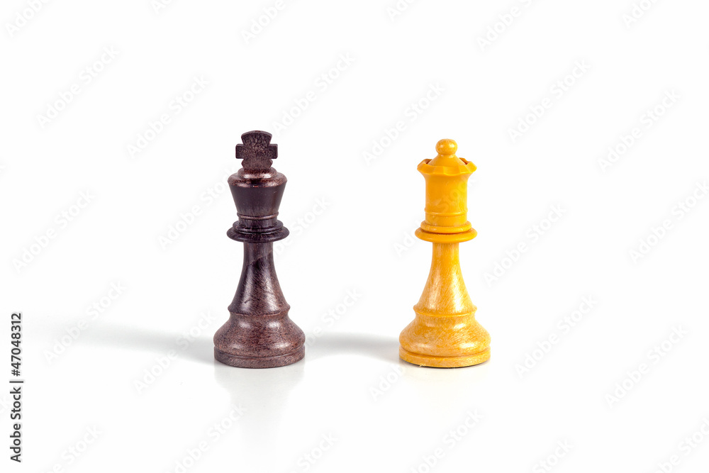 Chess isolated on white background Chess isolated on white background
