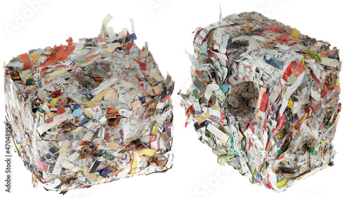 Paper Briquettes Cutout