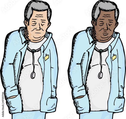 Tired Doctor