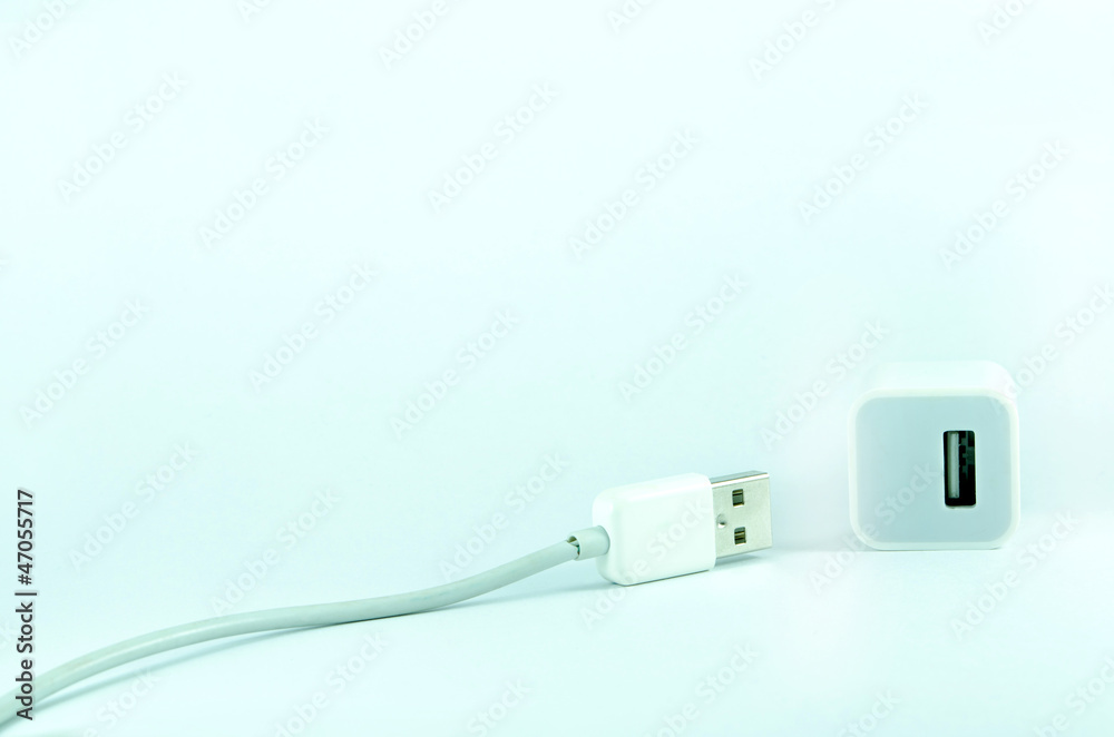 White usb cable power adapter White usb cable power adapter