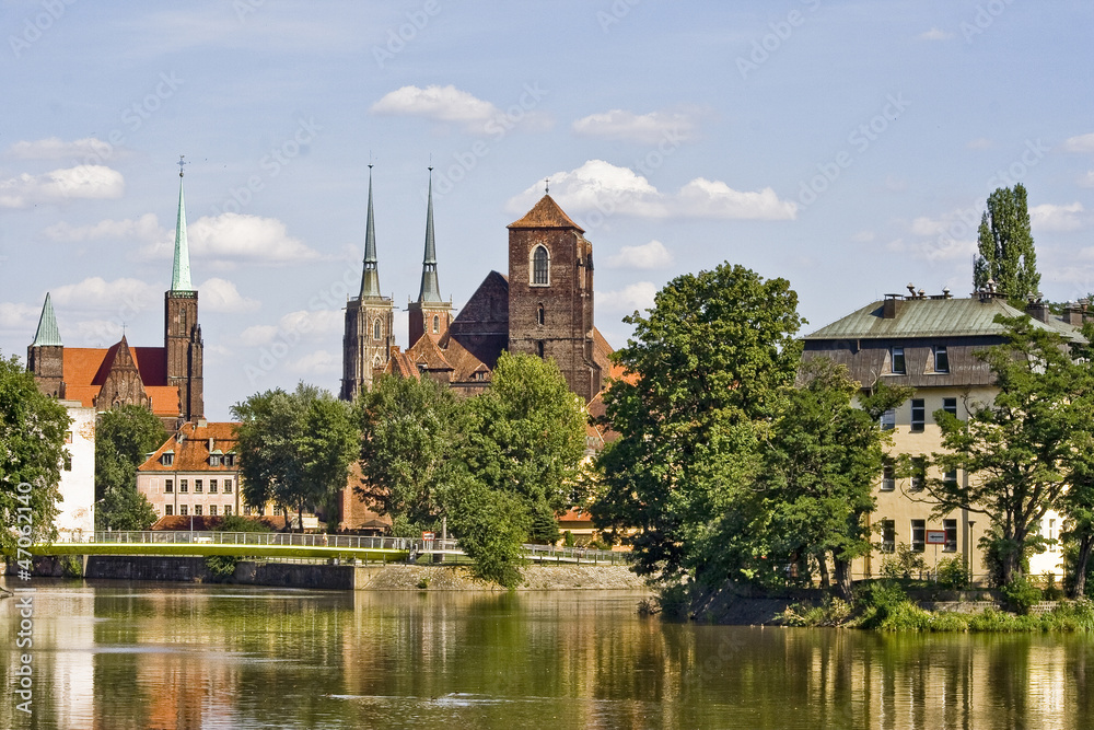 Fototapeta premium Ostrów Tumski