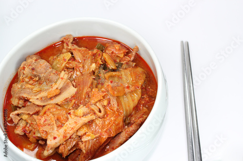 Kimchi Chigae - Spicy kimchi soup