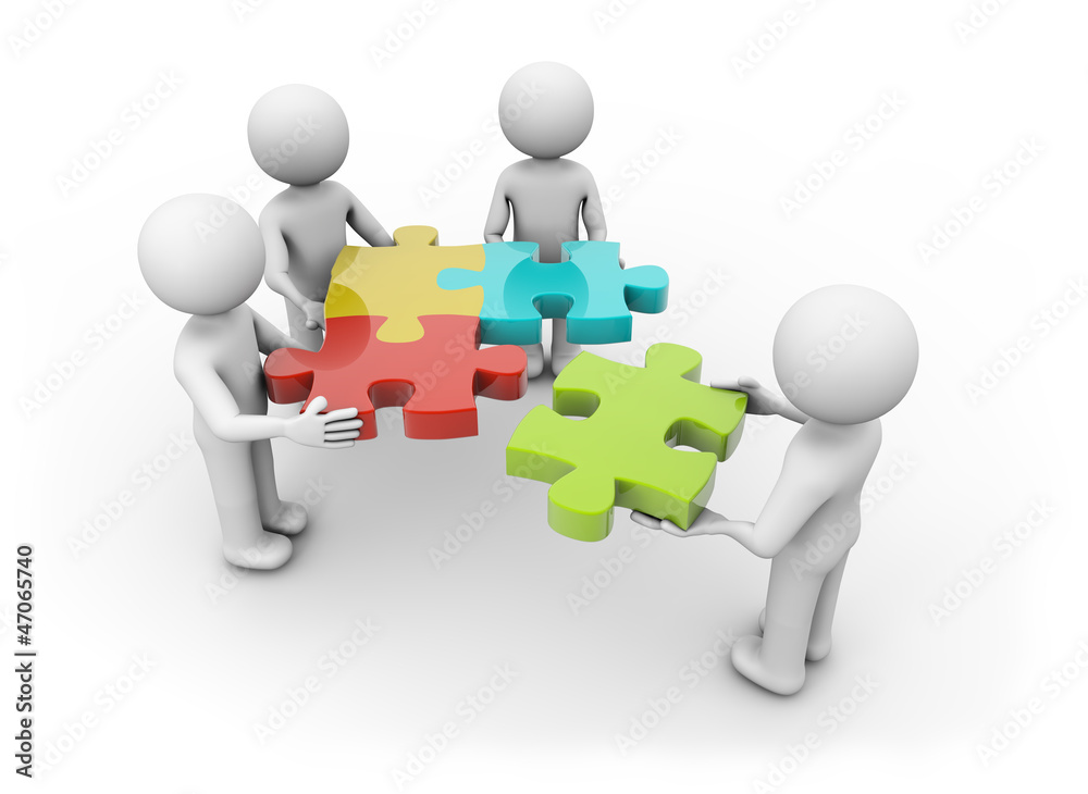 teamwork puzzle teamwork puzzle