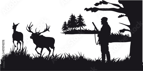 Motive hunting of animals and landscapes