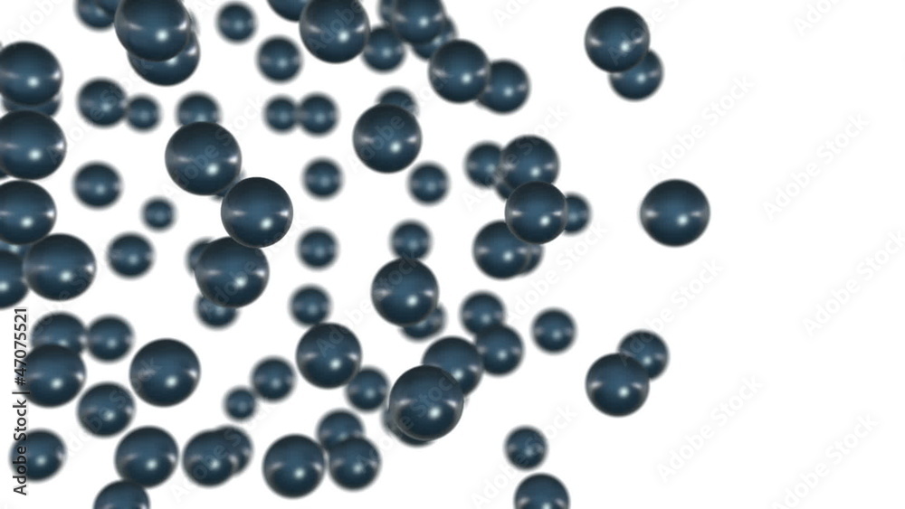 metallic balls rotate seamless loop metallic balls rotate seamless loop