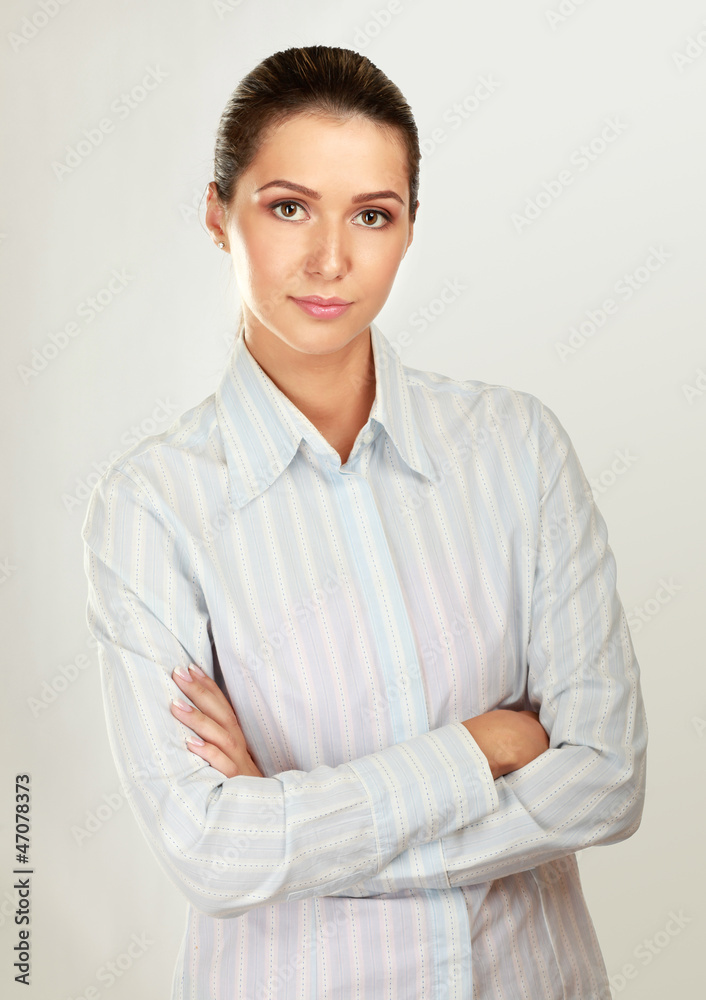 Portrait of beautiful business woman standing Portrait of beautiful business woman standing