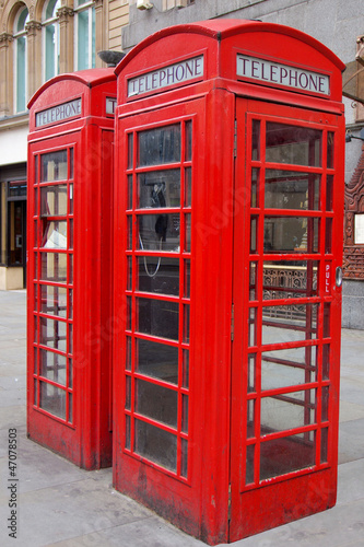 London telephone box