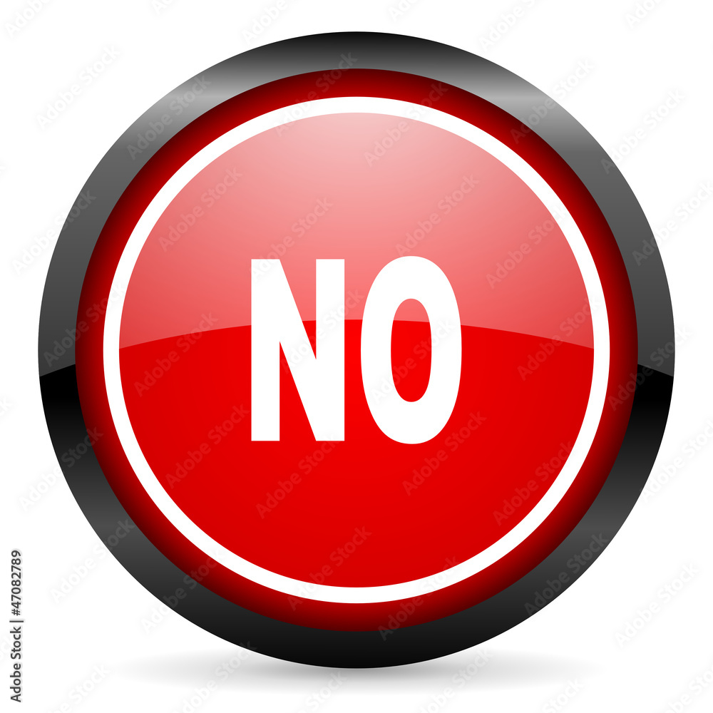 no round red glossy icon on white background no round red glossy icon on white background