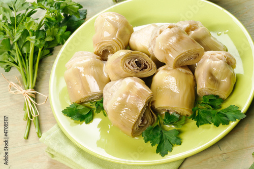 Cuori di carciofo - Artichoke hearts photo